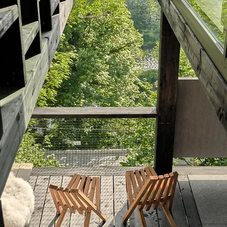 Semesterbostad Hutstuf The Beaver & Private Outdoor *